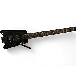 Used Steinberger Spirit Black Solid Body Electric Guitar