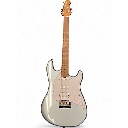 Used Sterling by Music Man CUTLASS HSS FIREMIST SILVER Solid Body Electric Guitar
