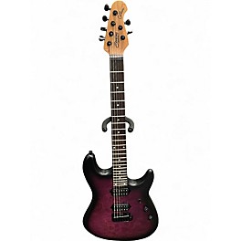 Used Sterling by Music Man CUTLASS JASON RICHARDSON COSMIC Solid Body Electric Guitar