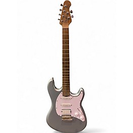 Used Sterling by Music Man CUTLASS Silver Solid Body Electric Guitar
