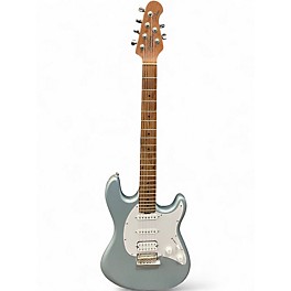 Used Sterling by Music Man Cutlass Firemist Silver Solid Body Electric Guitar
