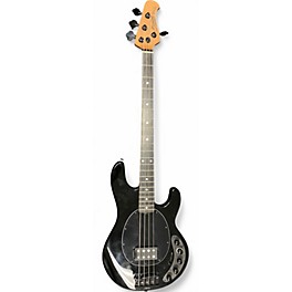 Used Sterling by Music Man DarkRay Black Electric Bass Guitar