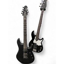 Used Sterling by Music Man JP60 Black Solid Body Electric Guitar