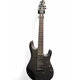 Used Sterling by Music Man John Petrucci JP157 7 String Black Solid Body Electric Guitar