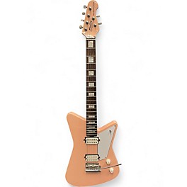 Used Sterling by Music Man MARIPOSA Pink Solid Body Electric Guitar