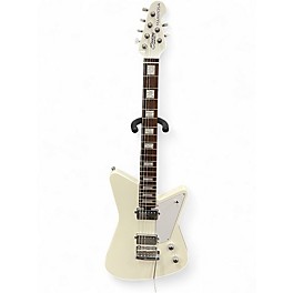 Used Sterling by Music Man MARIPOSA White Solid Body Electric Guitar