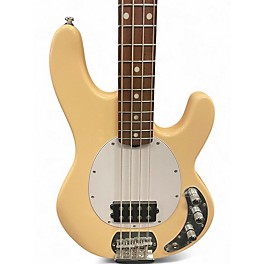 Used Sterling by Music Man Ray4 Cream Electric Bass Guitar