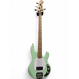 Used Sterling by Music Man Ray4 Mint Green Electric Bass Guitar