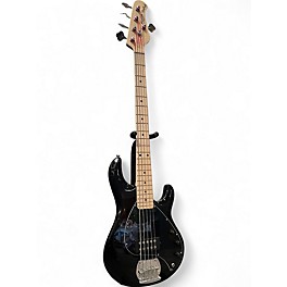 Used Sterling by Music Man Ray5 5 String Black Electric Bass Guitar