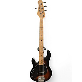 Used Sterling by Music Man Ray5 Left Handed 2 Color Sunburst Electric Bass Guitar