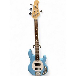 Used Sterling by Music Man STING RAY BLUE Electric Bass Guitar
