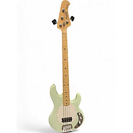 Used Sterling by Music Man SUB SERIES RAY4 Mint Green Electric Bass Guitar