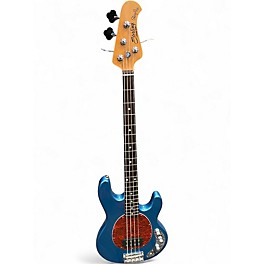 Used Sterling by Music Man Stingray 24 Blue Electric Bass Guitar