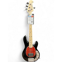 Used Sterling by Music Man Stingray short scale Black Electric Bass Guitar