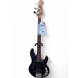 Used Sterling by Music Man Sub 4 Black Electric Bass Guitar