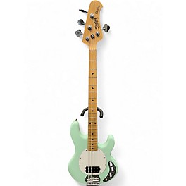 Used Sterling by Music Man Sub 4 Mint Green Electric Bass Guitar