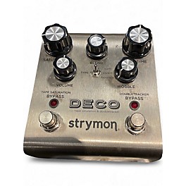 Used Strymon Deco Tape Saturation and Doubletracker Delay Effect Pedal
