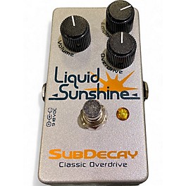 Used Subdecay Liquid Sunshine Effect Pedal