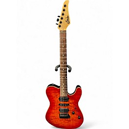 Used Suhr Classic T fireburst Solid Body Electric Guitar