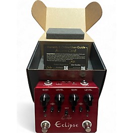 Used Suhr Eclipse Dual Overdrive Effect Pedal