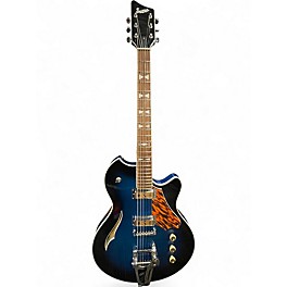 Used Supro CLERMONT AQUA BURST Hollow Body Electric Guitar