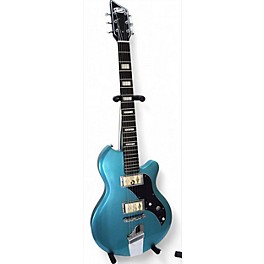 Used Supro WESTBURY Blue Solid Body Electric Guitar
