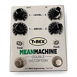 Used T-Rex Engineering Mean Machine Double Distortion Effect Pedal