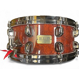 Used TAMA 14X6 SLP Bubinga Natural Drum