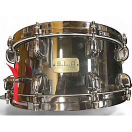 Used TAMA 14X7 SLP Black Brass Gunmetal Gray Drum