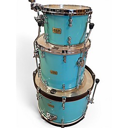 Used TAMA 3 Piece SLP SOUND LAP PROJECT FAT SPRUCE 3 PIECE Blue Drum Kit