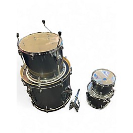 Used TAMA 4 Piece Superstar Silver Sparkle Drum Kit