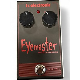 Used TC Electronic Eyemaster Metal Distortion Effect Pedal