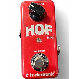 Used TC Electronic Hall Of Fame Mini Reverb Effect Pedal