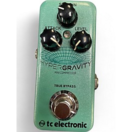 Used TC Electronic HyperGravity Compressor Mini Effect Pedal
