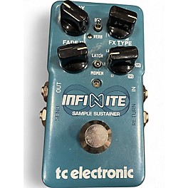 Used TC Electronic Infinite Sample Sustainer Effect Pedal