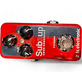 Used TC Electronic Sub N Up Mini Octaver Effect Pedal