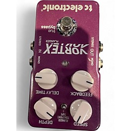 Used TC Electronic Vortex Flanger Effect Pedal