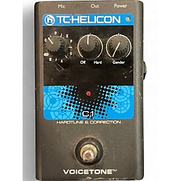 Used TC Helicon VOICETONE C1 Effect Pedal