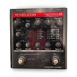 Used TC Helicon VOICETONE HARMONY G Effect Pedal