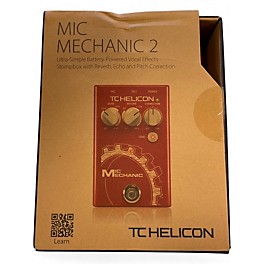 Used TC Helicon VoiceTone Mic Mechanic Vocal Processor
