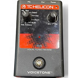 Used TC Helicon voicetone r1 Effect Pedal
