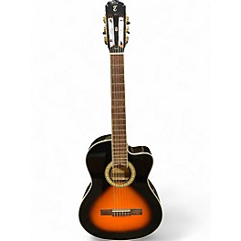 Used Tagima WS10EQ 2 Color Sunburst Classical Acoustic Electric Guitar
