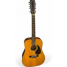 Used Takamine EF385 Natural 12 String Acoustic Electric Guitar