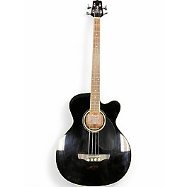 Used Takamine EGB2S Black Acoustic Bass Guitar