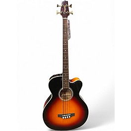 Used Takamine GB72CE 2 Color Sunburst Acoustic Bass Guitar