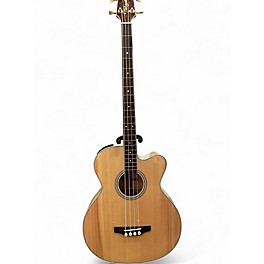Used Takamine GB72CE Natural Acoustic Bass Guitar