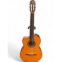 Used Takamine GC1CELH Natural Classical Acoustic Electric Guitar