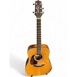 Used Takamine GD30 Left Handed Natural Acoustic Guitar