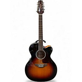 Used Takamine GJ72CE-12 2 Color Sunburst 12 String Acoustic Electric Guitar