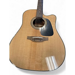 Used Takamine P2DC Pro Series 2 Natural Acoustic Electric Guitar